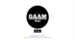 Desktop Screenshot of gaamhotel.com